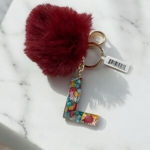 Keychain with initial “L”